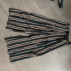 Flowy striped pants